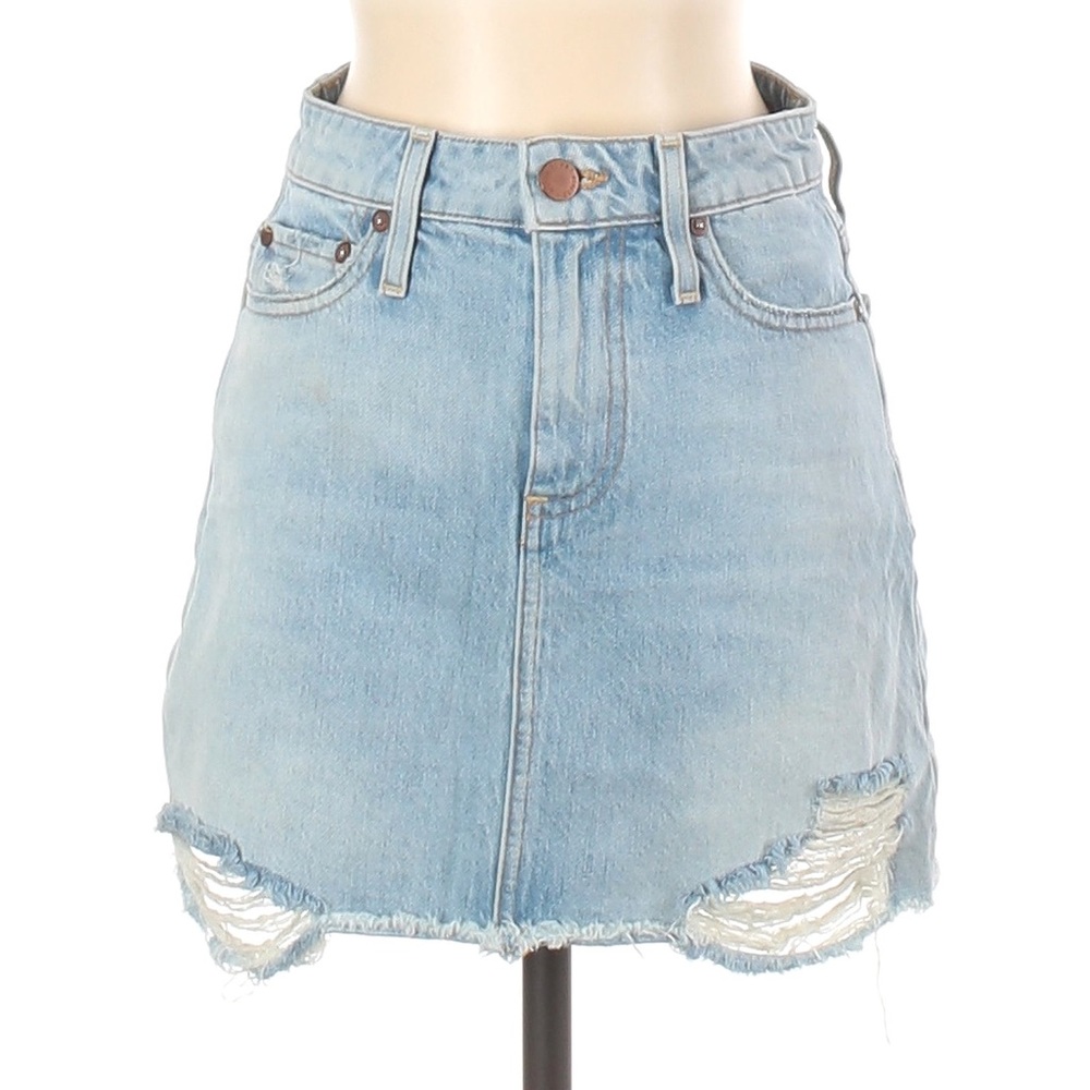 Alice + Olivia Jeans denim mini skirt size 29